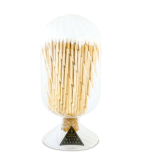 Helix Match Cloche Bottle - White
